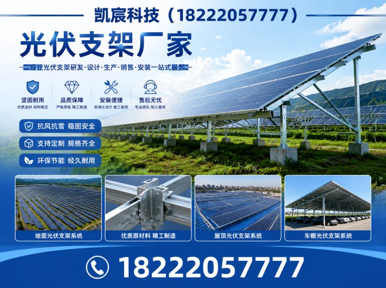北辰区光伏支架研发制造展示图